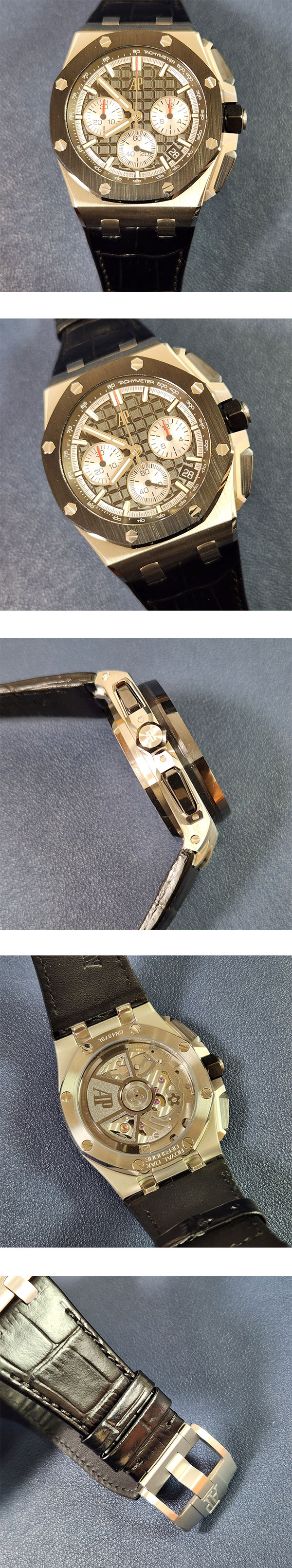 【APP工場】オーデマピゲロイヤルオークコピー時計26420SO.OO.A002CA.01、真贋鑑定できないハイランク